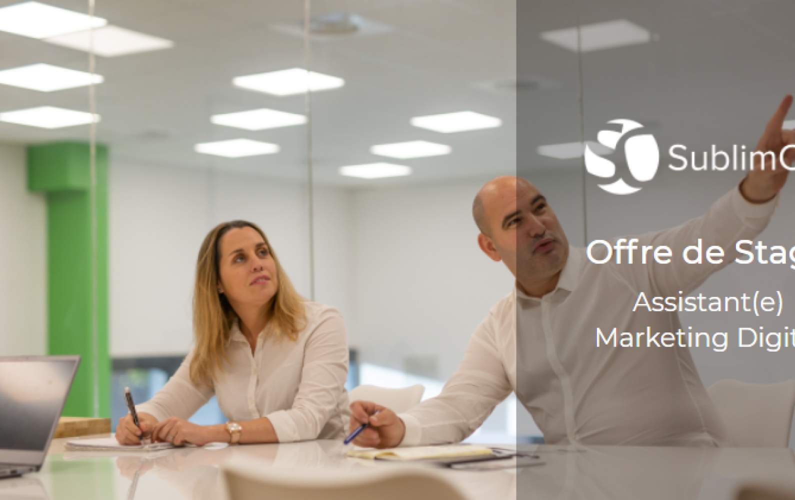 Offre de stage Assistant(e) Marketing Digital