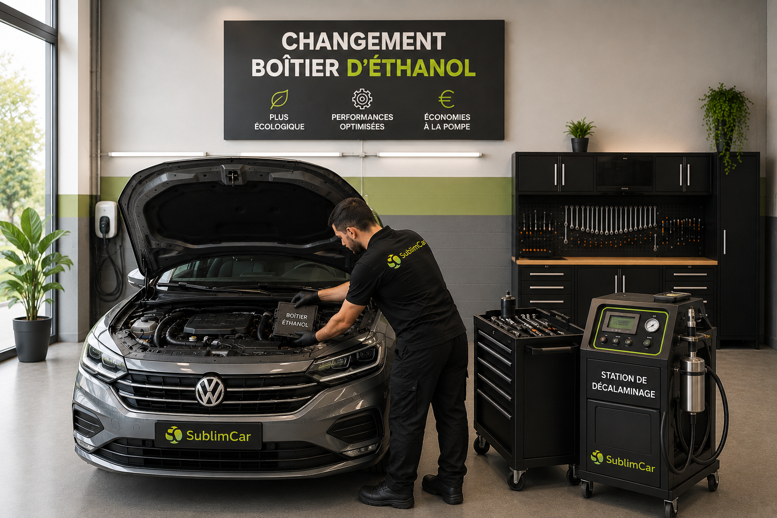 installation boîtier éthanol E85