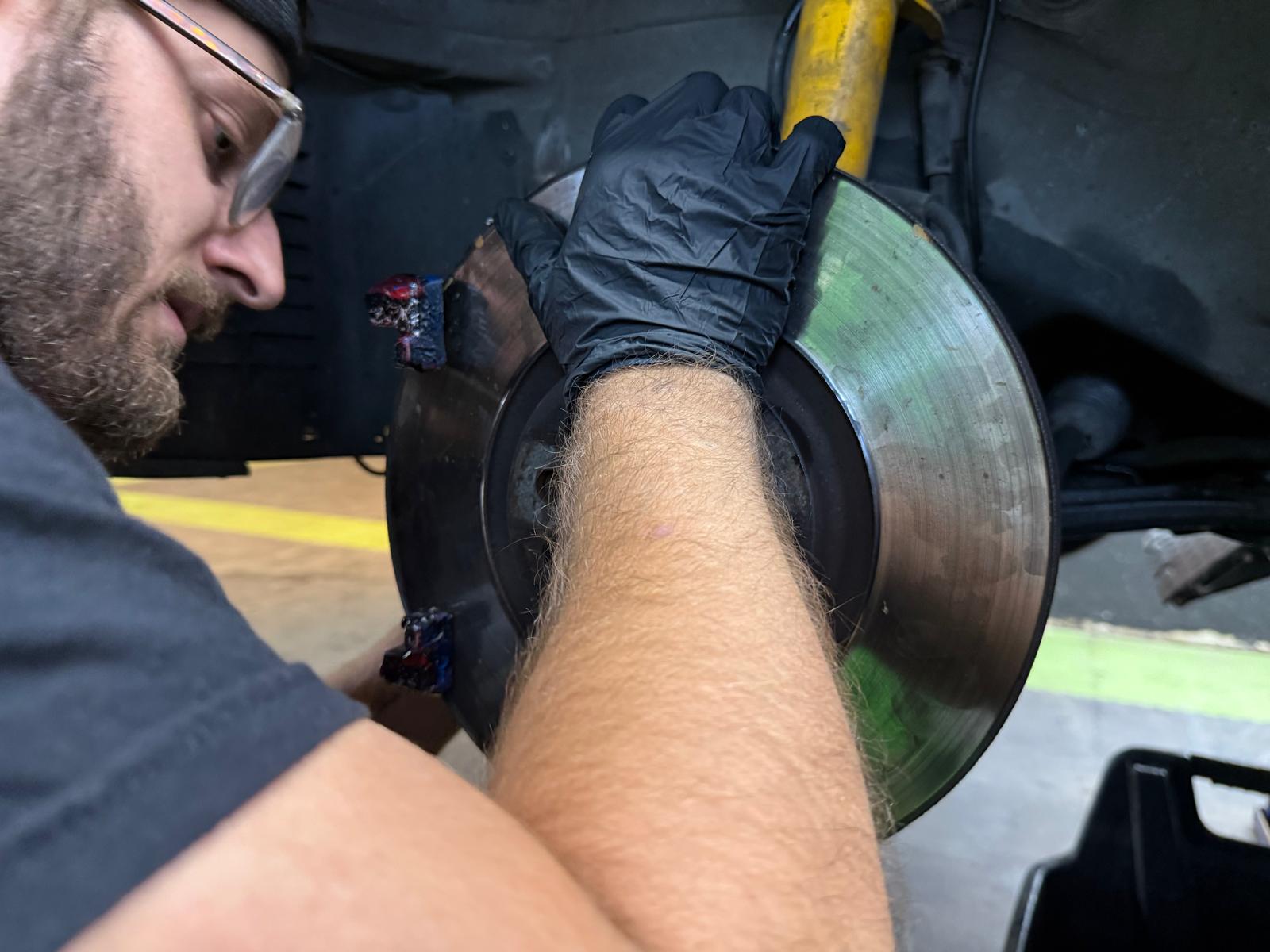 changement disque de freins